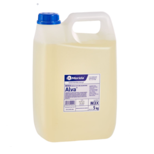 Mydło w płynie Merida ALVA BEZWONNE słomkowe (przemysł spożywczy), bez zapachu 5kg M3X