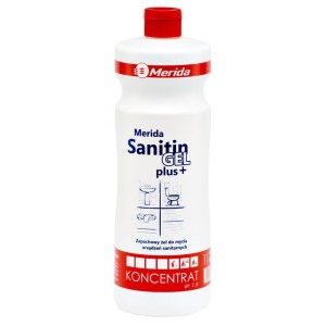 Merida SANITIN GEL PLUS, żel do mycia sanitariatów, 1l NML105
