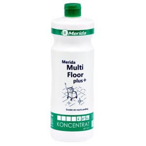 Merida MULTI FLOOR PLUS antystatyczny środek do mycia powierzchni wodoodpornych, 1l NMP102