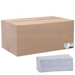 Ręcznik papierowy składany Zz Luna a'4000 szary (23x25cm) 1-war *19508 ręczniki papierowe składane zz