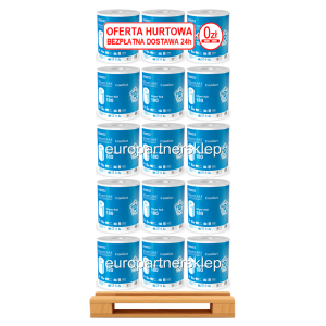 Czyściwo papierowe Velvet 105 opak (półpaleta) a'1 biały (180m) 2-war *celuloza