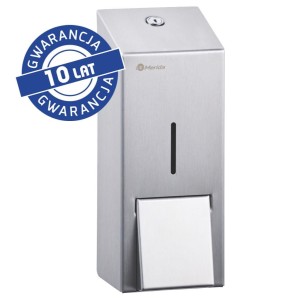 Dozownik mydła w pianie MERIDA BALI STELLA MAXI, na wkłady 700 g z pompką spieniającą, stal matowa *DSM206