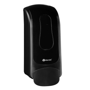 Dozownik mydła w pianie MERIDA ONE na wkłady 700 g, tworzywo ABS, czarny *DEC202