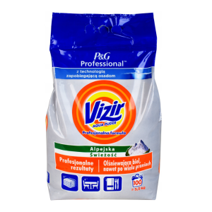 Proszek do prania Vizir Professional do białego 5,5 kg (100 prań)
