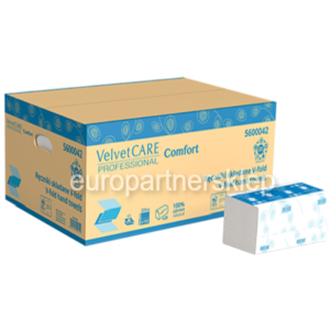 Ręcznik papierowy składany Zz Velvet a'3000 biały (23x23cm) 2-war *celuloza *5600042 ręczniki papierowe składane zz