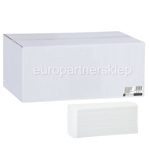 Ręcznik papierowy składany Zz Luna Soft a'3000 biały (23x25cm) 2-war *celuloza *19501 ręczniki papierowe składane zz