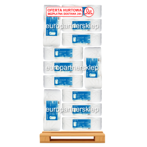 Ręcznik papierowy Velvet Mini 20 opak (półpaleta) a'12 biały (52m) 2-war *celuloza *5220116 ręczniki papierowe na rolce