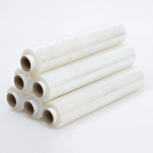 Folia stretch 2,50 kg brutto 50cm bezbarwna 6 rolek mocny strecz 23 mik*