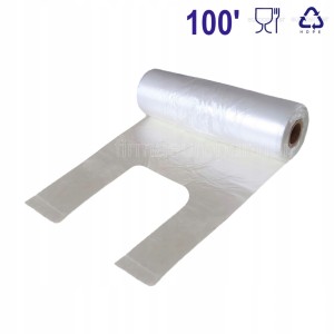 Reklamówki foliowe na rolce a'100 zrywki 5kg