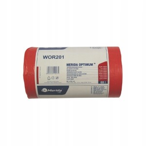 Worki na śmieci Merida OPTIMUM 70l czerwone a'50 *WOR201