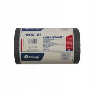 Worki na śmieci Merida OPTIMUM 35l czarne a'50 *WOC101